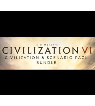 Sid Meier s Civilization VI - Civilization & Scenario Pack Bundle Steam Key GLOBAL